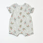 Christmas animals romper - Size 00