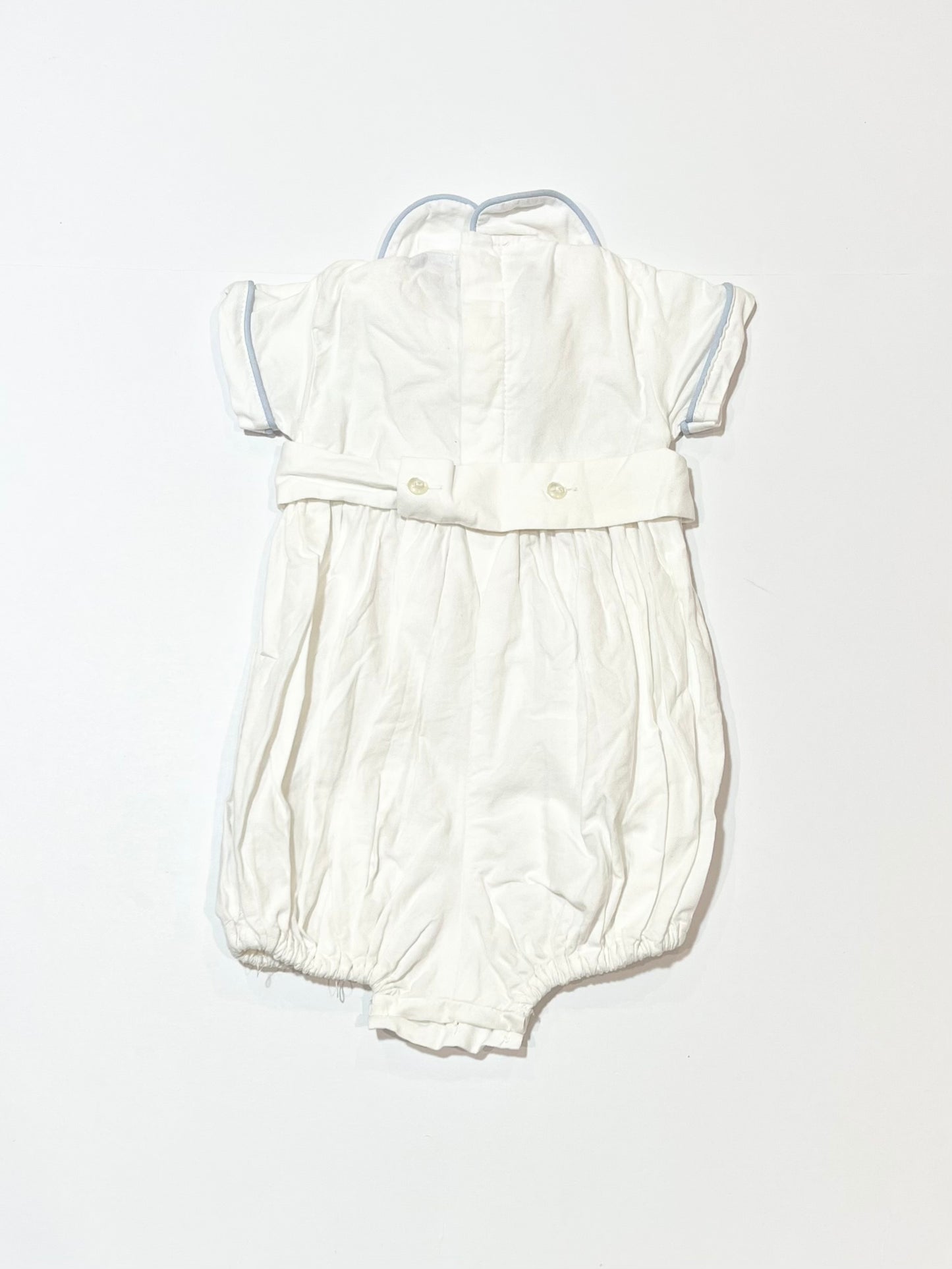 Smocked romper - Size 00
