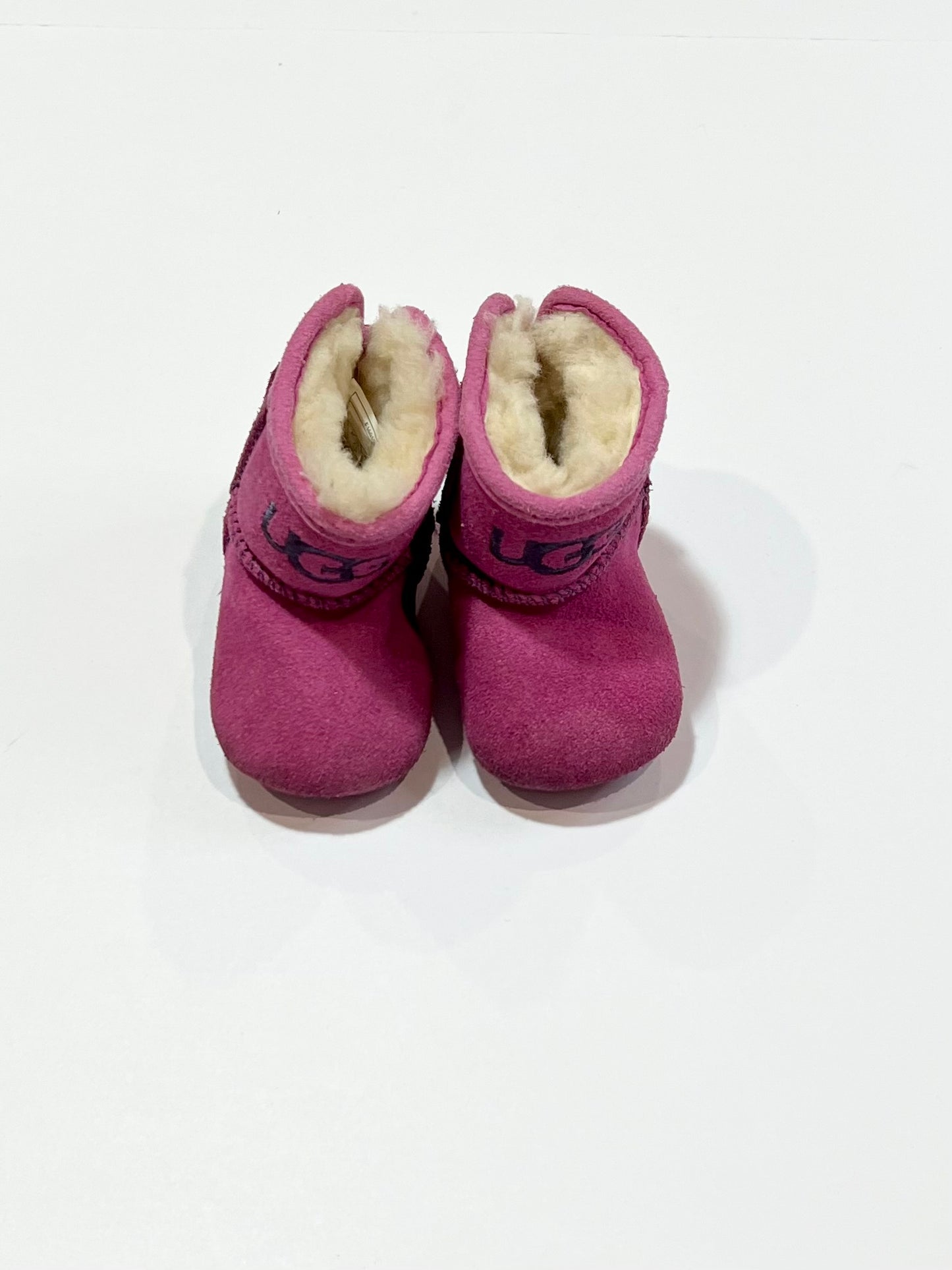 Pink ugg boots - Size 0-3 months