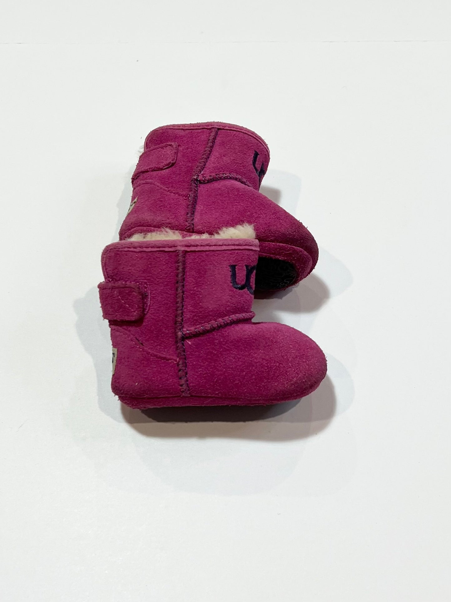 Pink ugg boots - Size 0-3 months