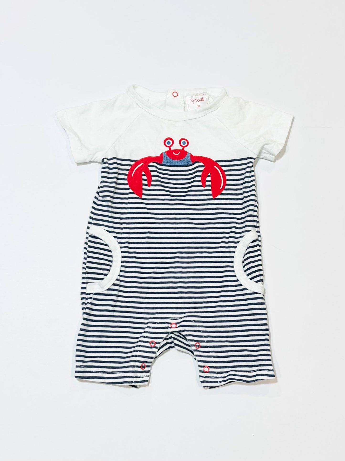 Crab romper - Size 00