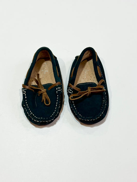 Navy mini moccasins - Size US3