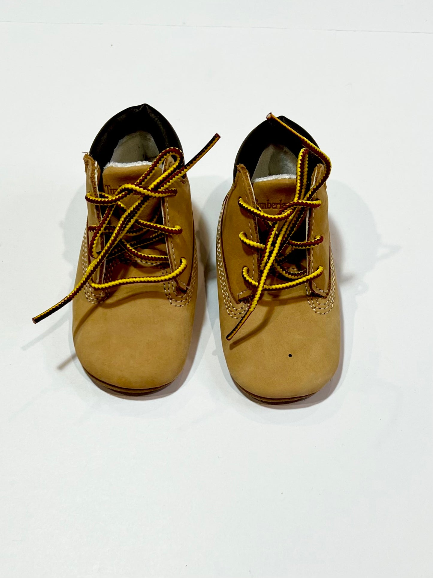 Soft leather pram shoes - Size US3