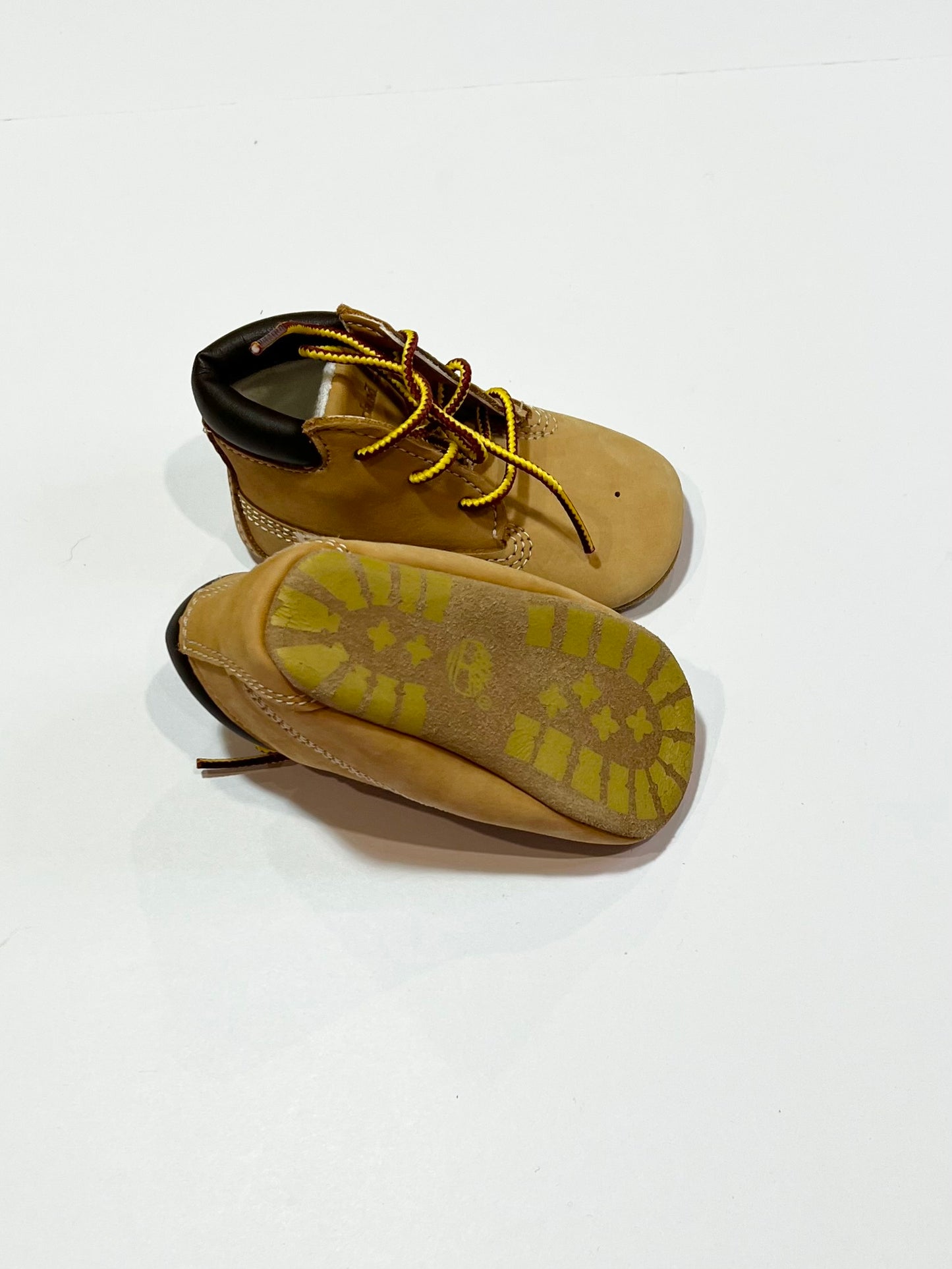 Soft leather pram shoes - Size US3