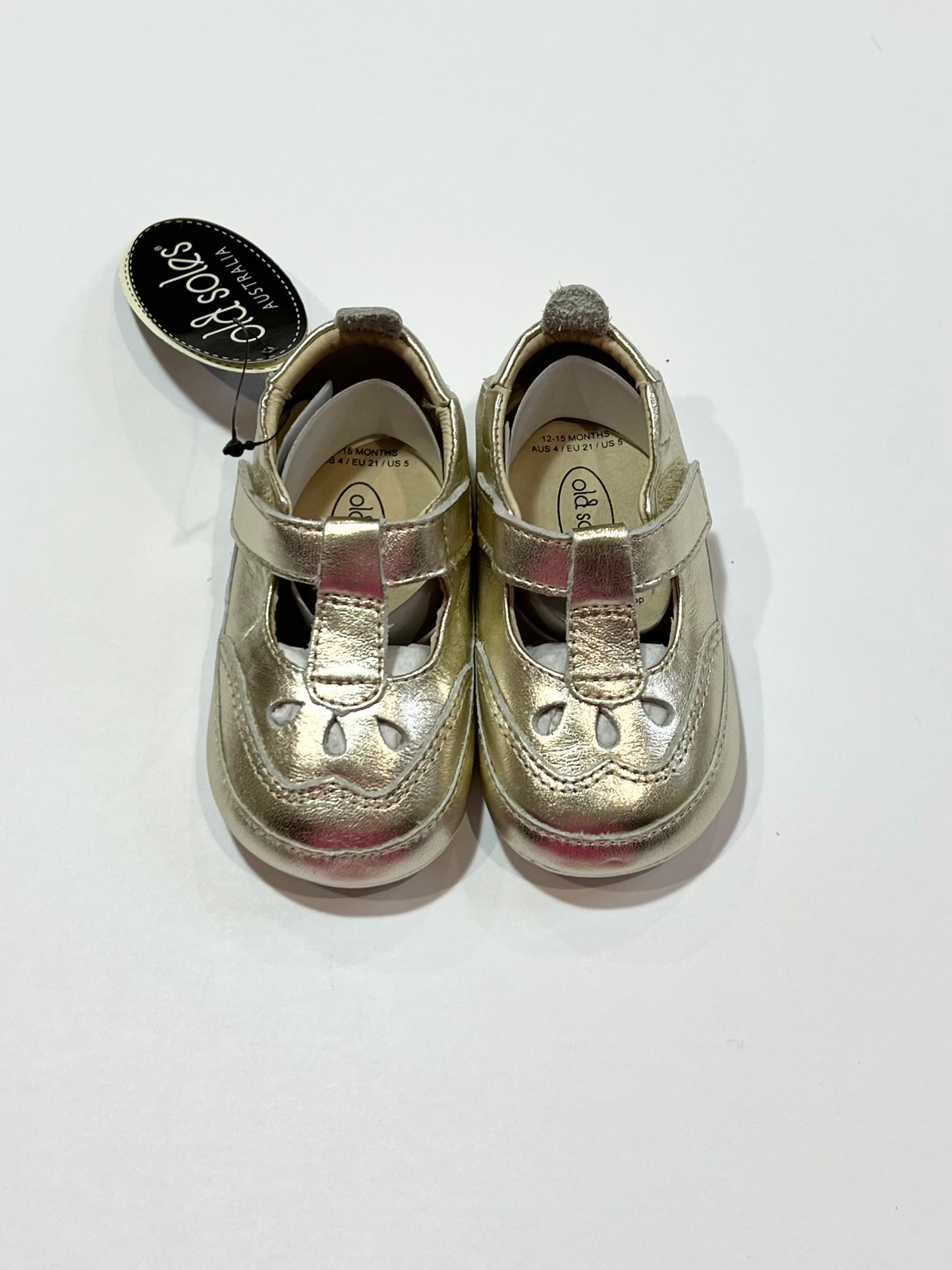 Soft sole leather shoes brand new - Size AU4 / EU21