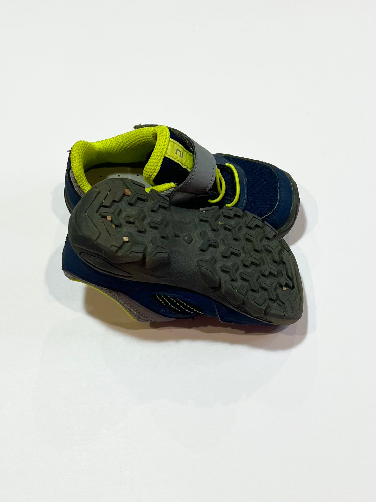 Blue velcro shoes - Size EU25