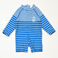 Striped swim suit - Size 0