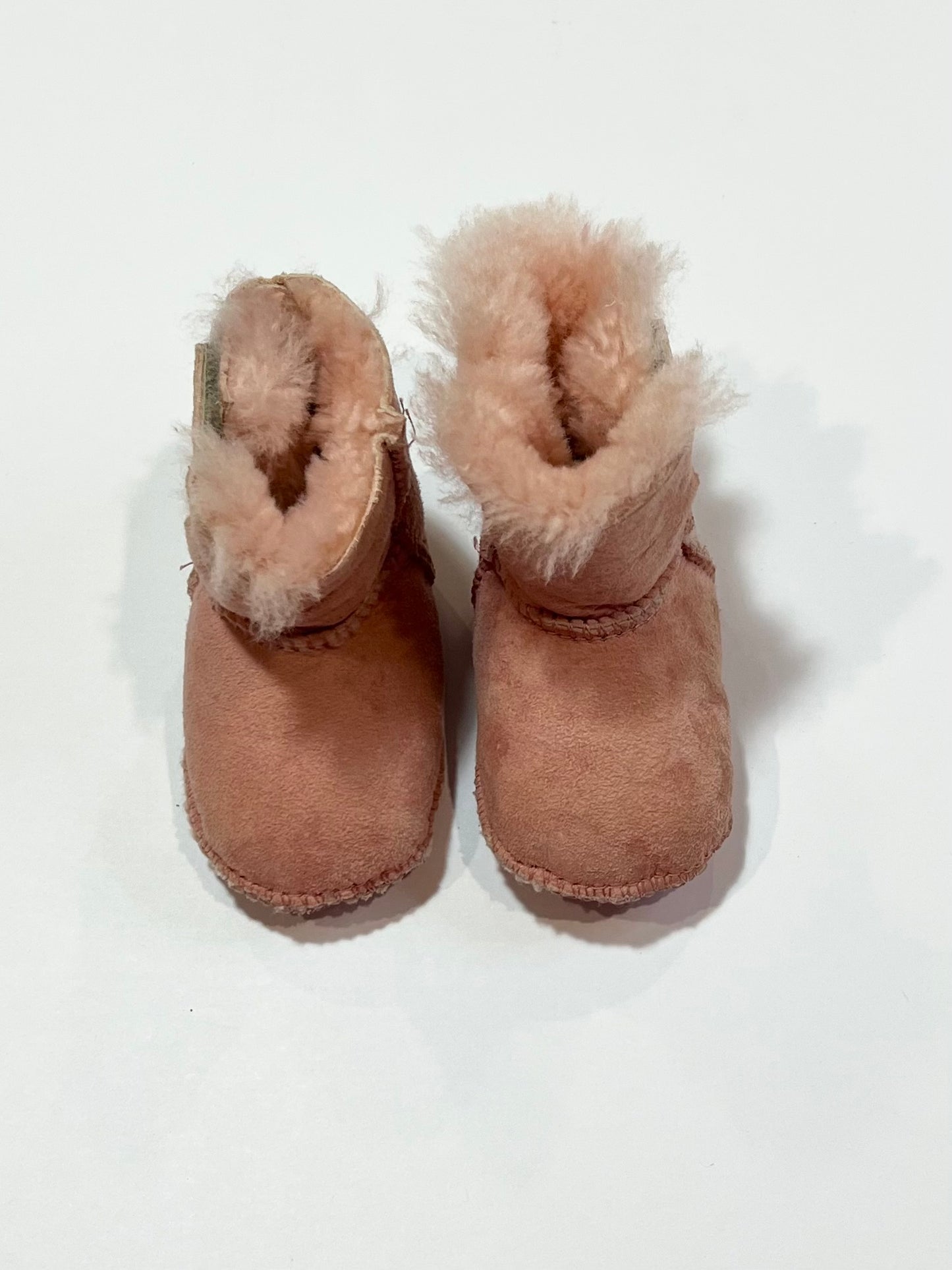 Pink ugg boots - Size 0-6 months