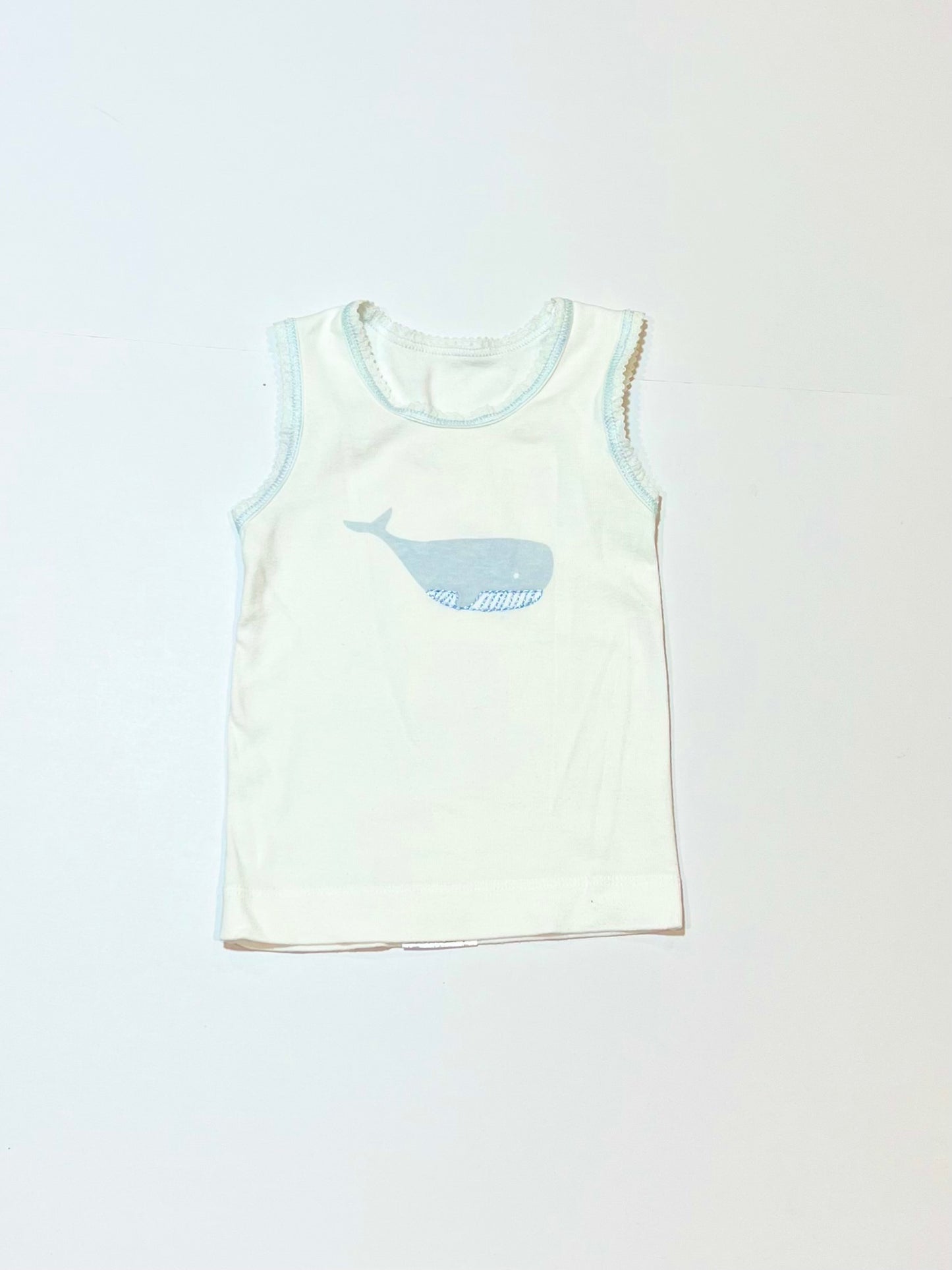 Blue whale singlet - Size 0