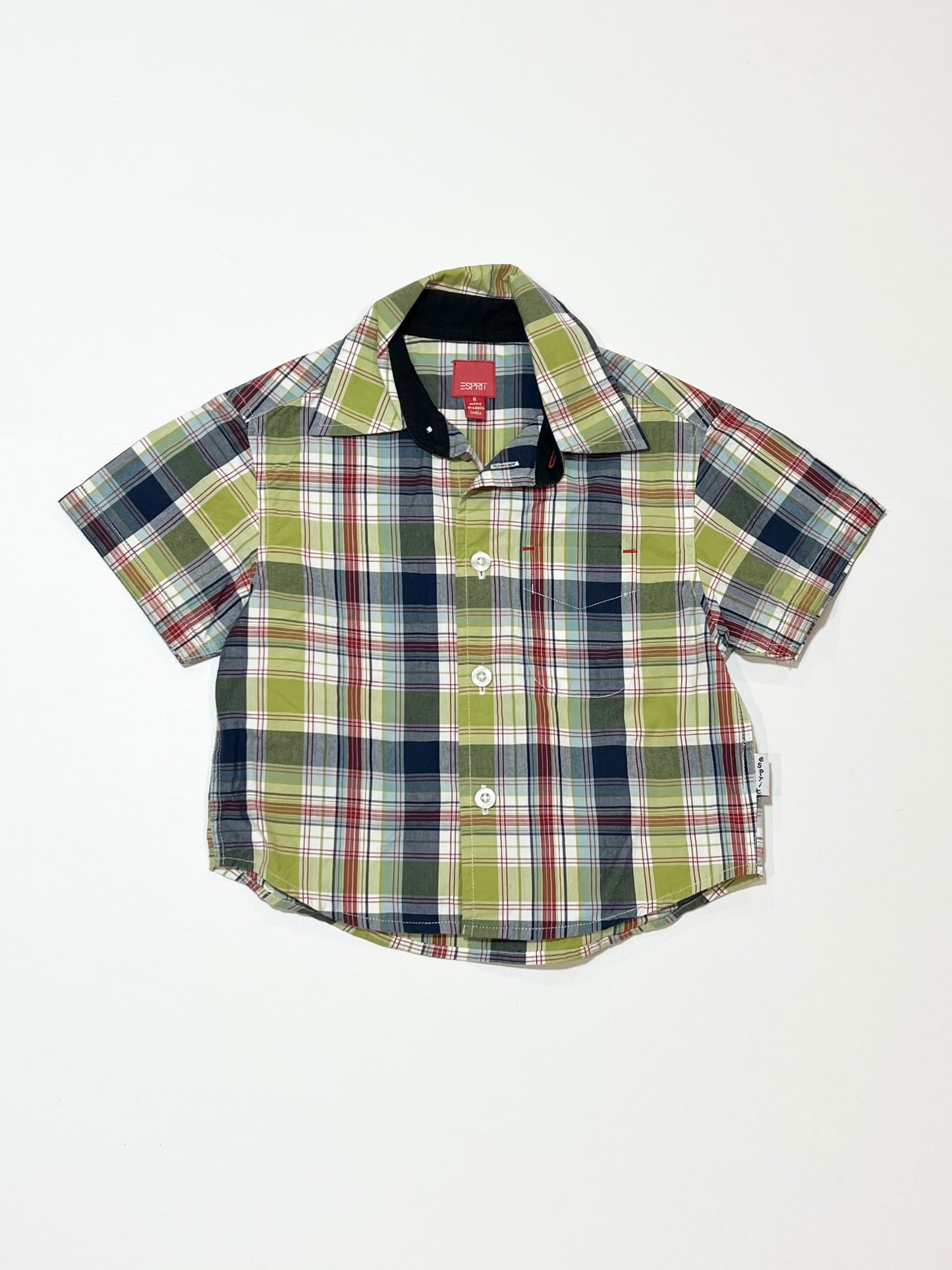 Checkered shirt - Size 6-9 months