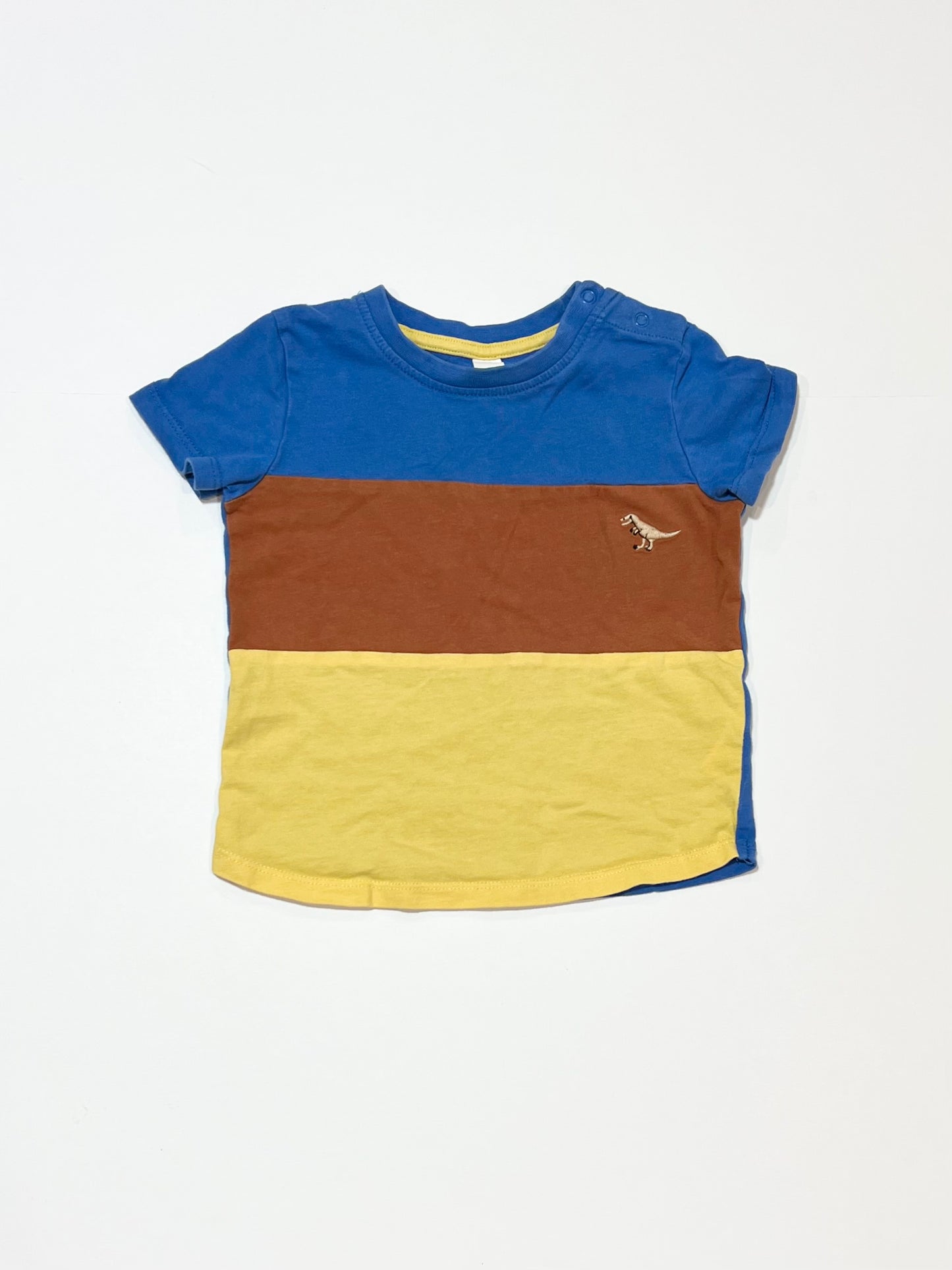 Dinosaur panel tee - Size 0
