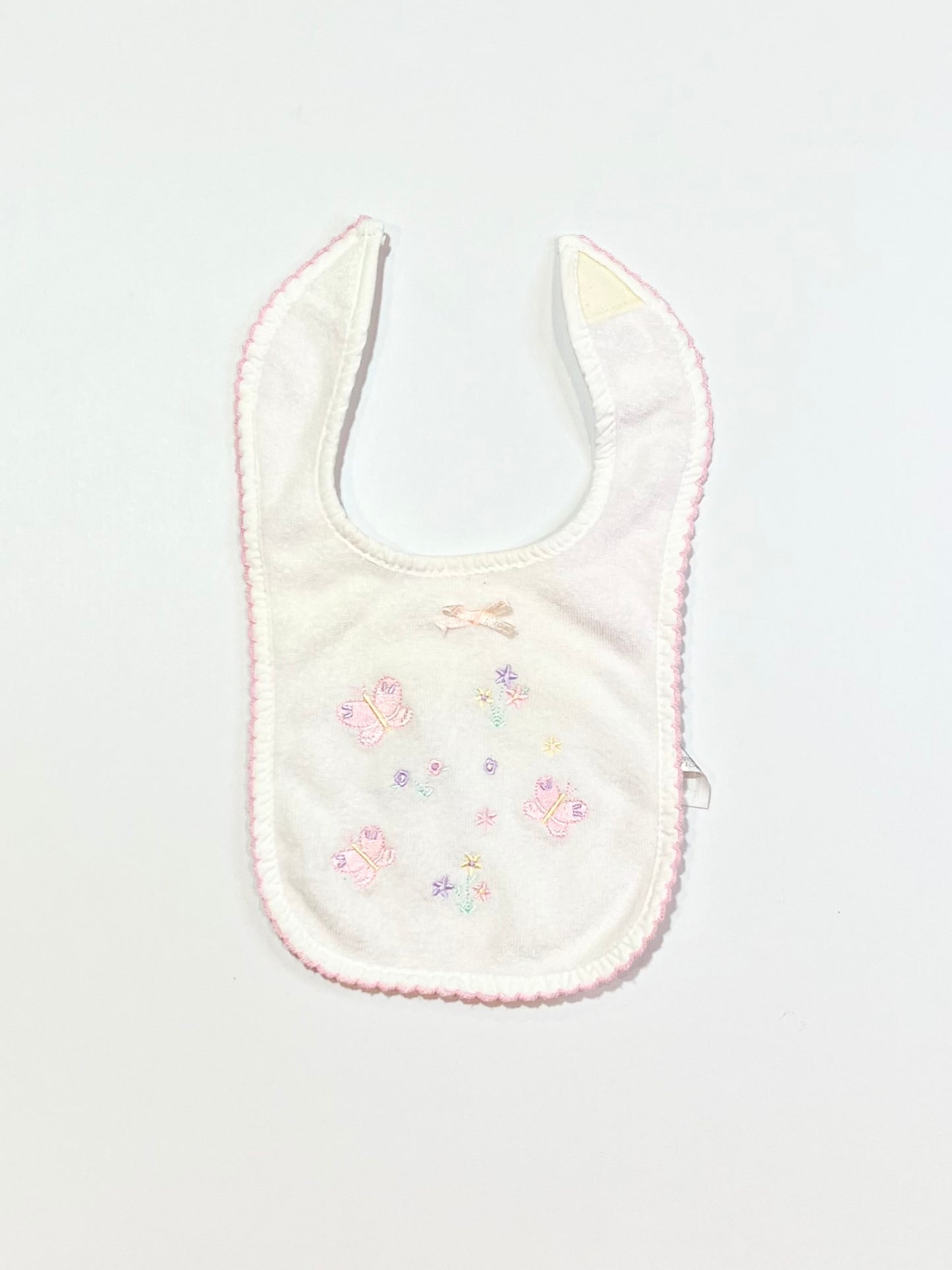 Terry butterfly bib - One size