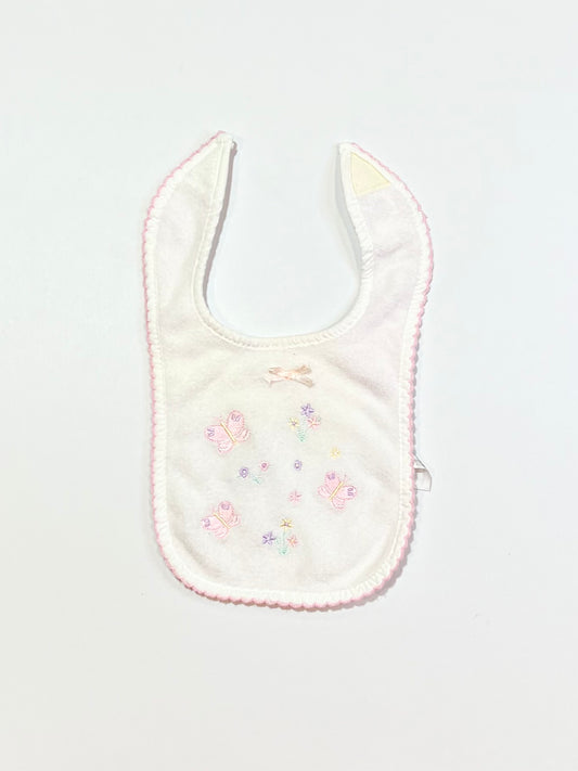 Terry butterfly bib - One size