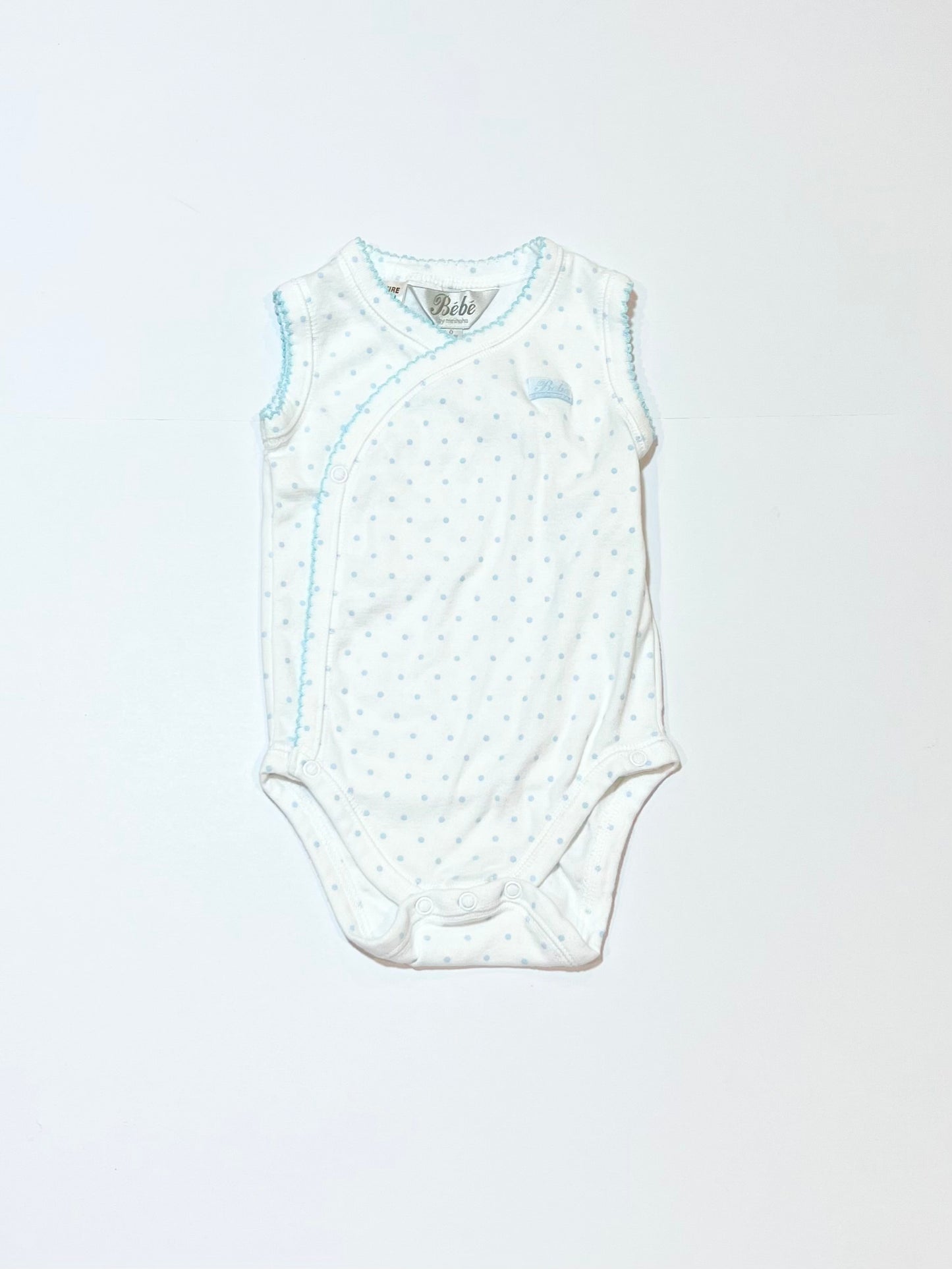 Blue spot bodysuit - Size 0