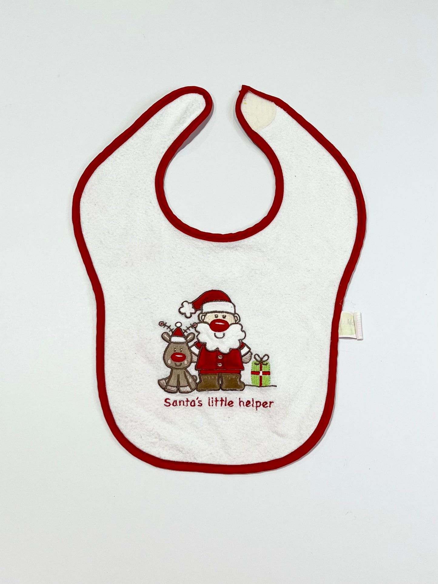 Santa's little helper bib - One size