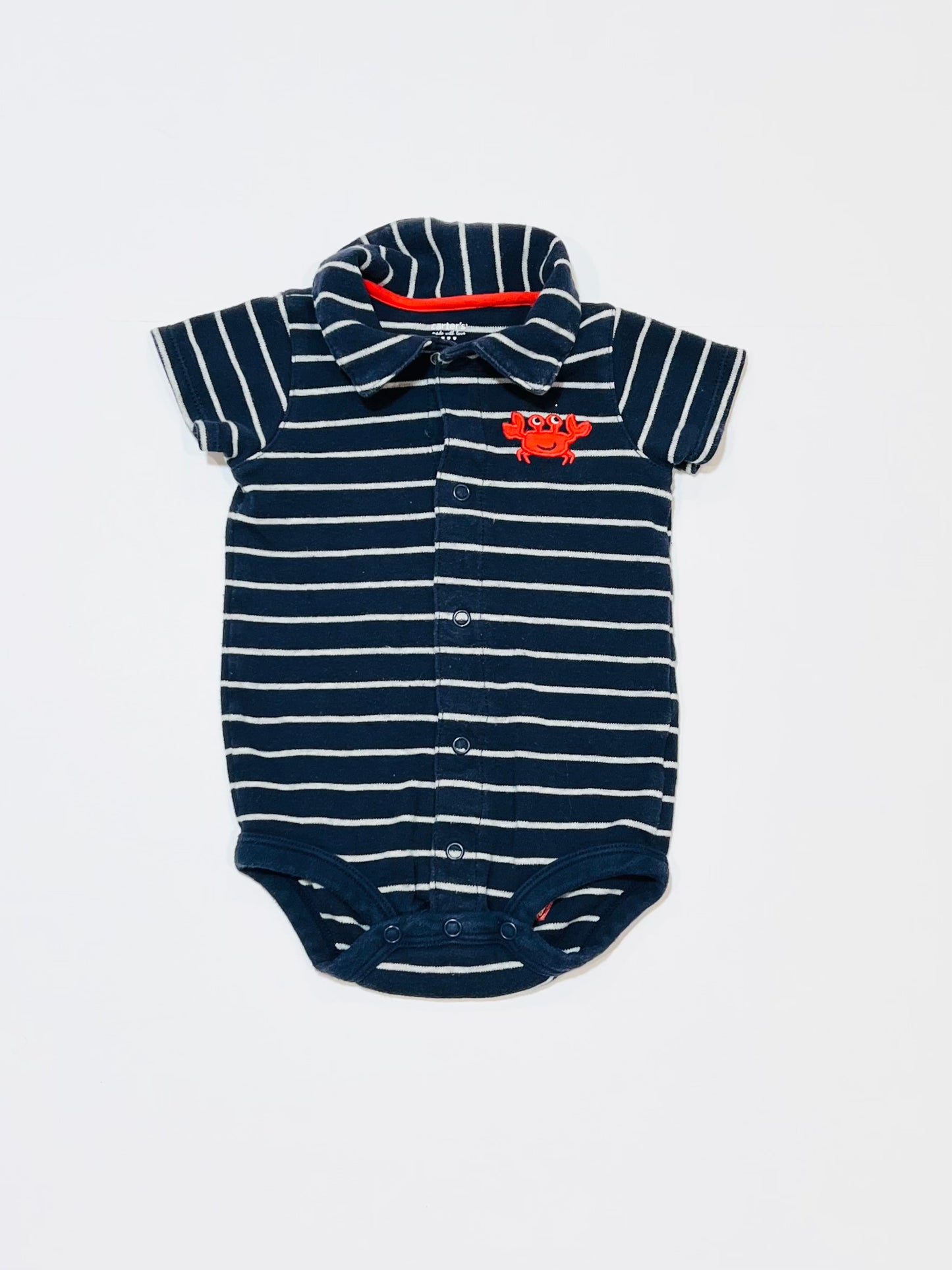 Striped crab bodysuit - Size 0