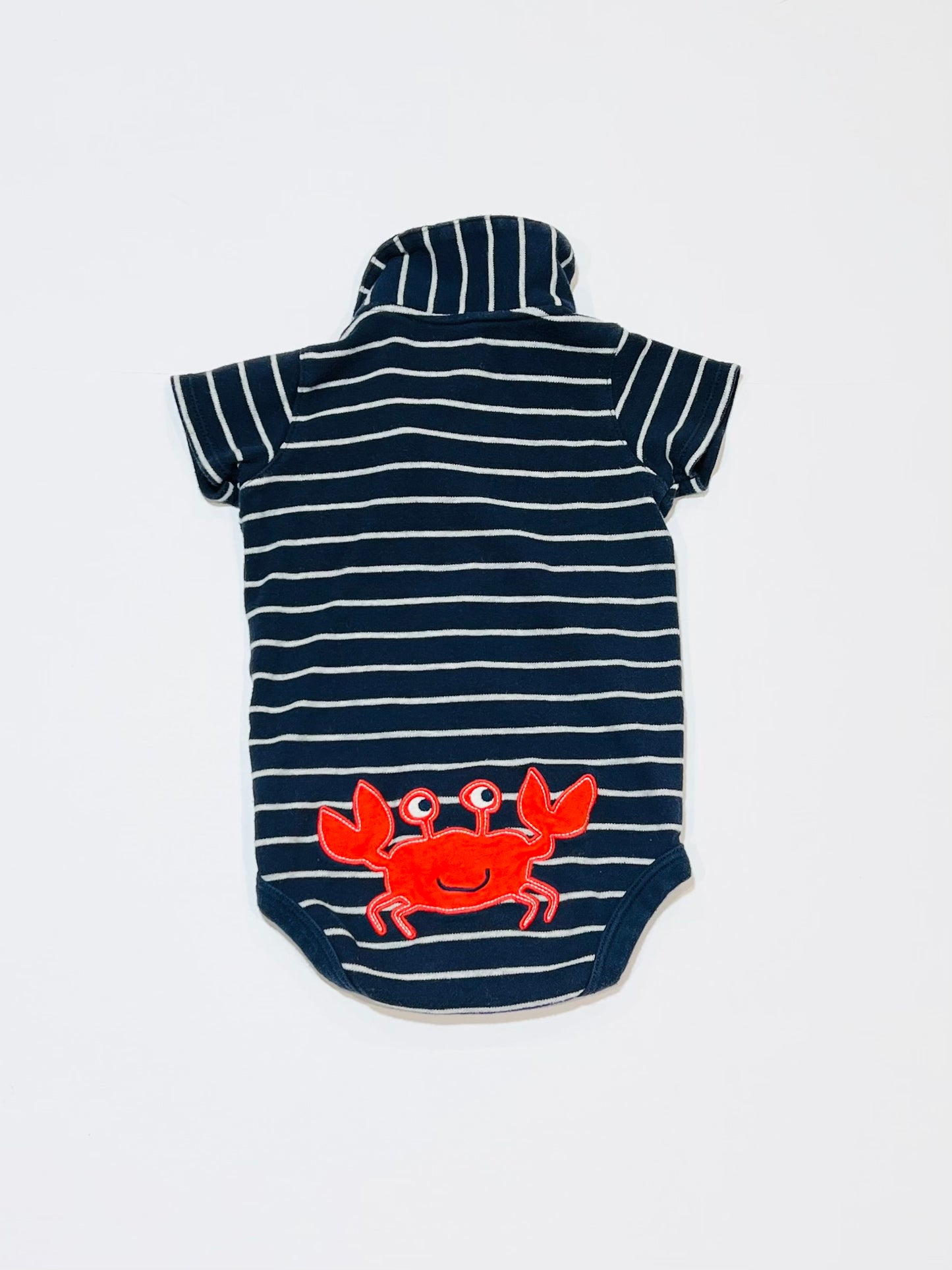 Striped crab bodysuit - Size 0