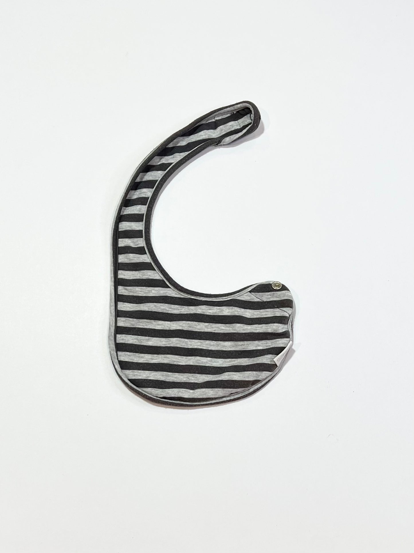 Striped dribble bib - One size