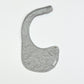 Grey dribble bib - One size