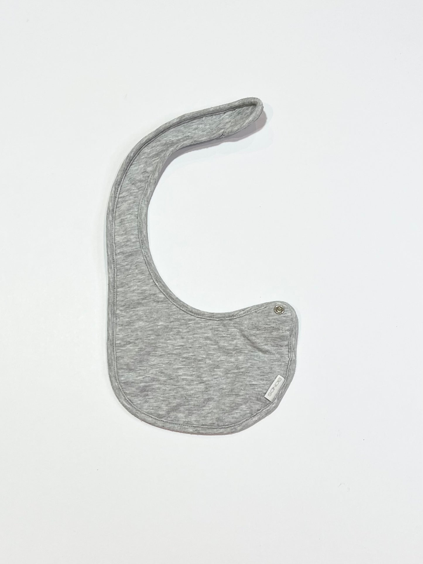 Grey dribble bib - One size