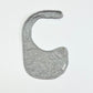 Grey dribble bib - One size