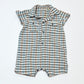 Checkered romper - Size 0