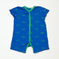 Blue dino romper - Size 0