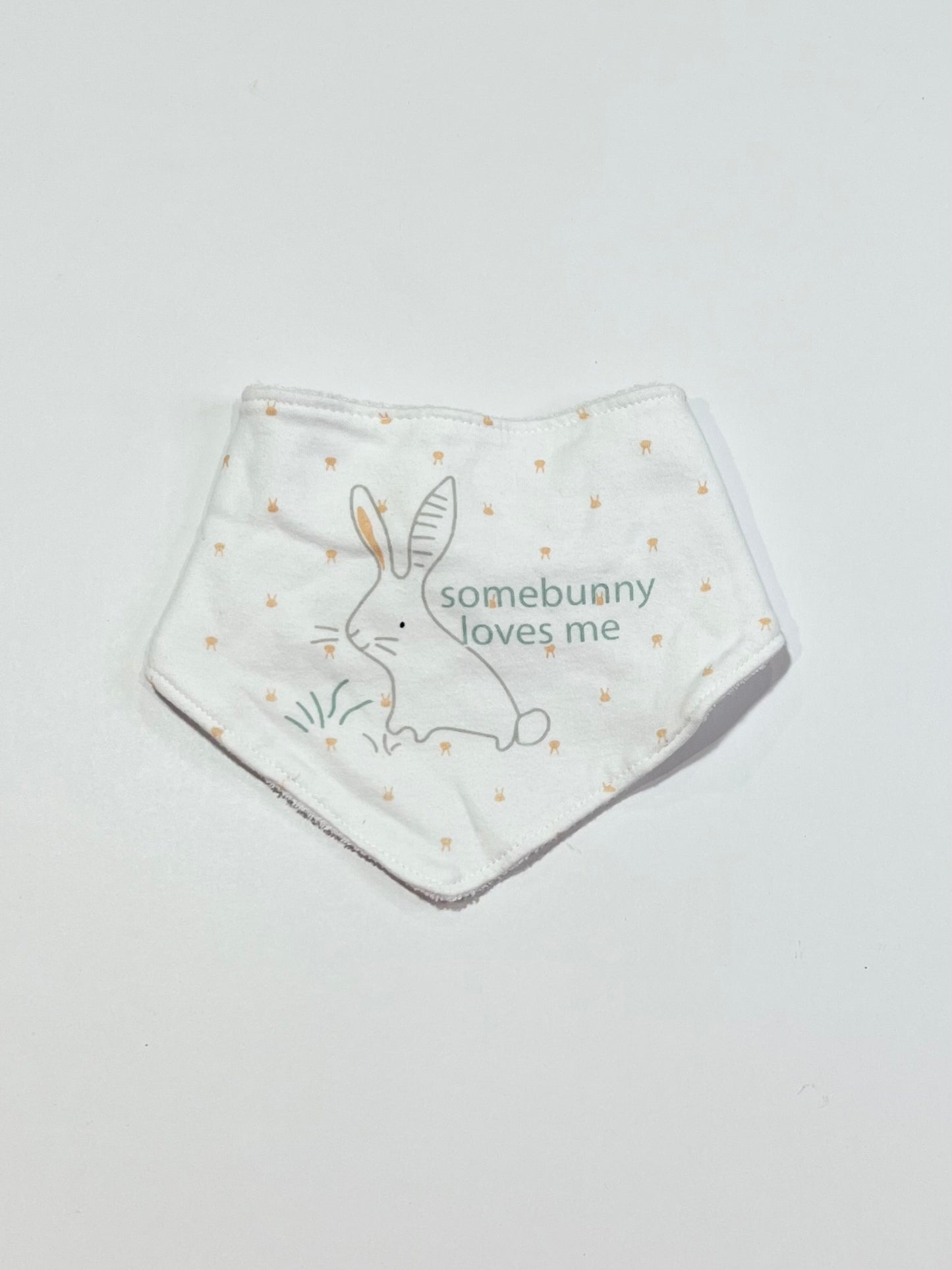 Bunny bandana bib - One size