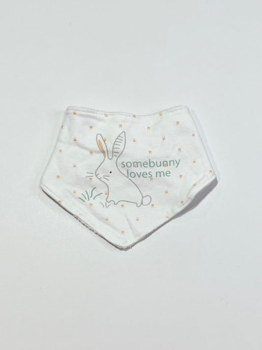 Bunny bandana bib - One size