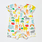 Animals and rainbows romper - Size 9-12 months