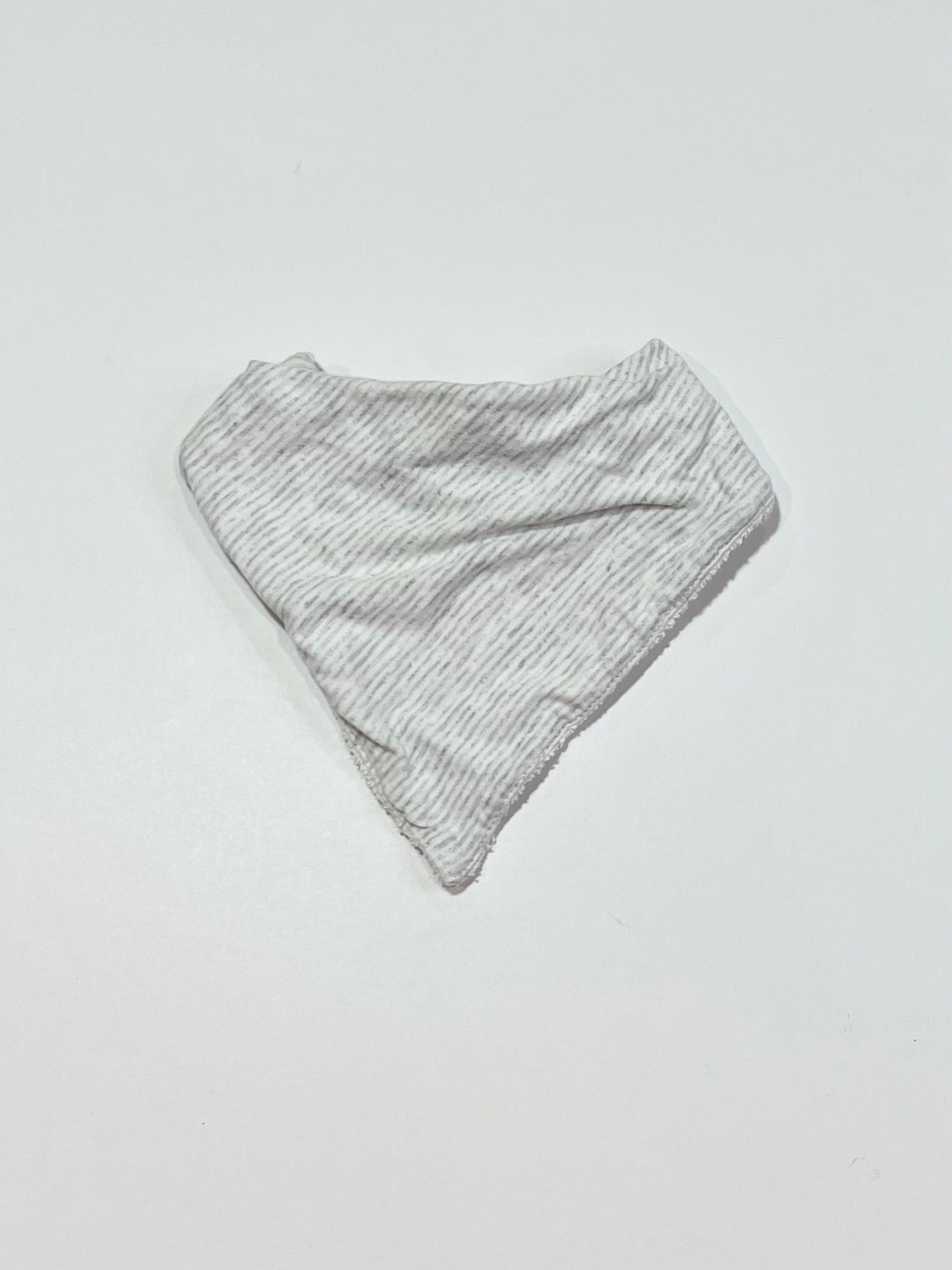 Striped bandana bib - One size
