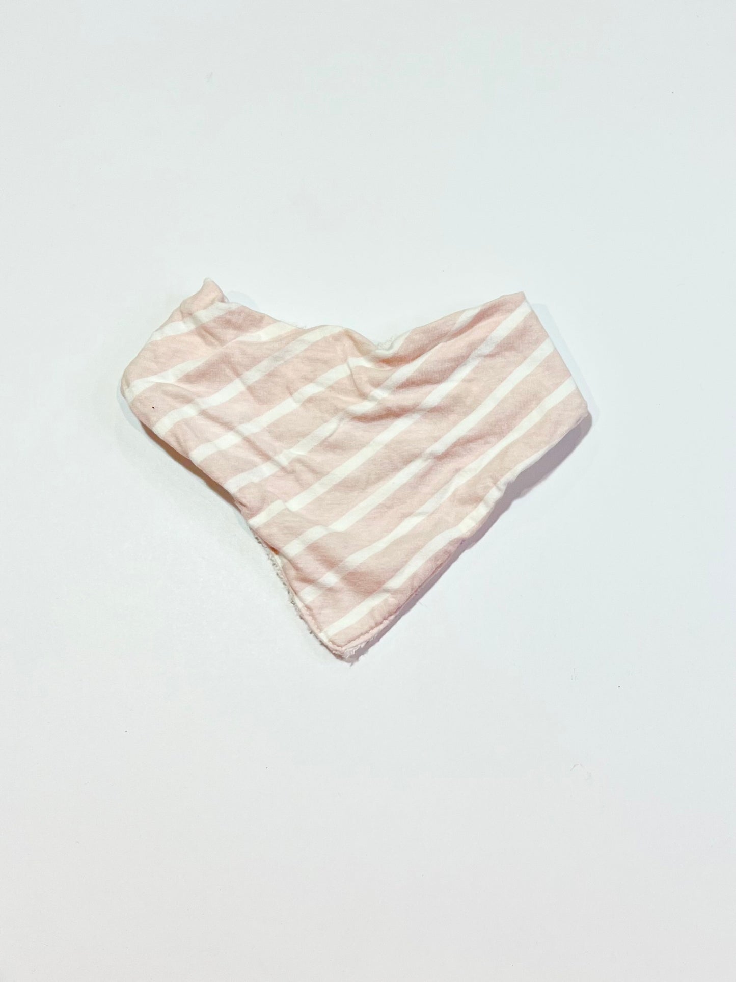 Striped bandana bib - One size