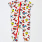 Marvel zip romper - Size 0