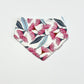 Gum blossom bandana bib - One size