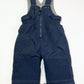 Navy water resistant overalls - Size 6-9 months