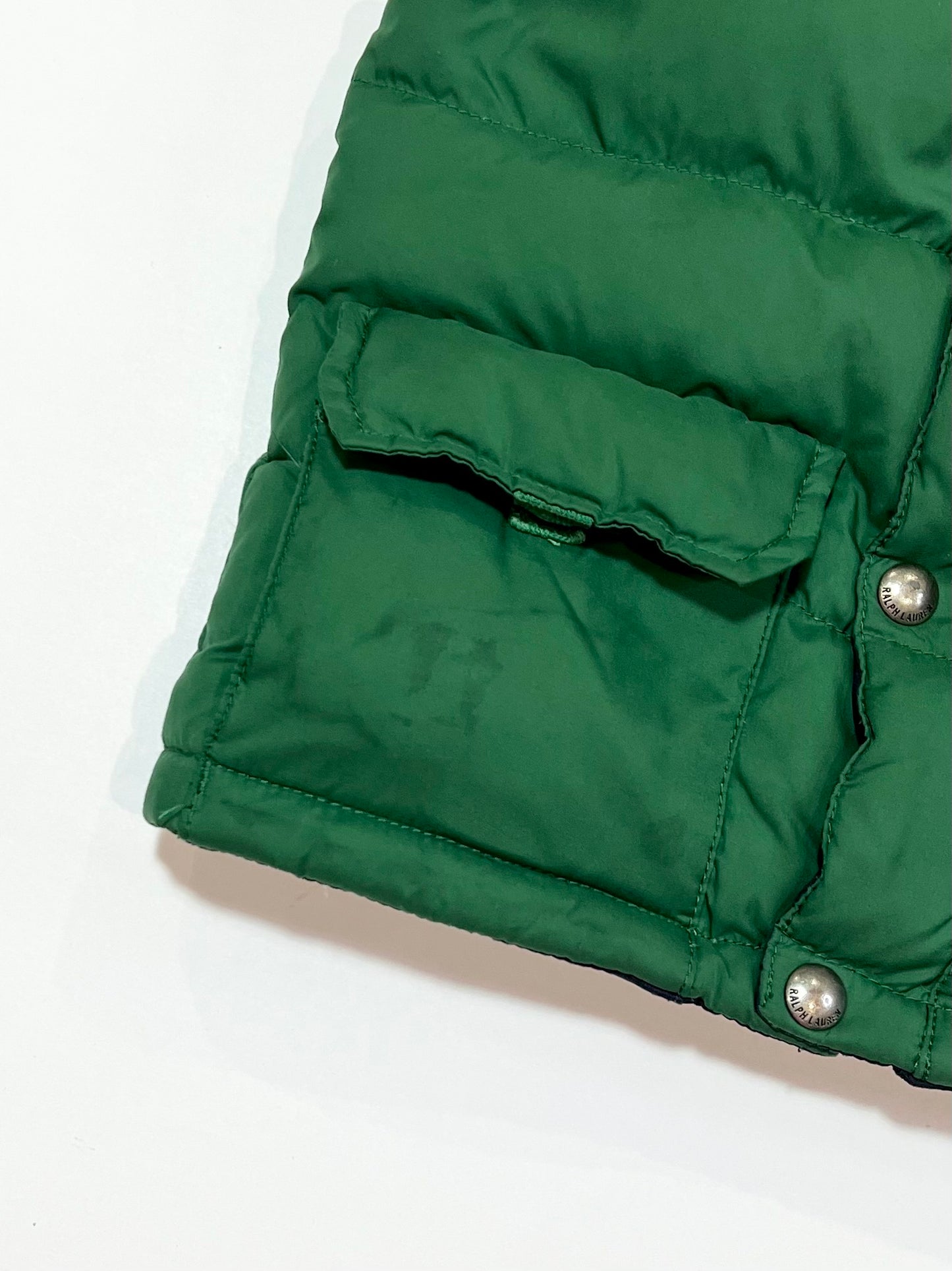 Reversible down puffer vest - Size 2