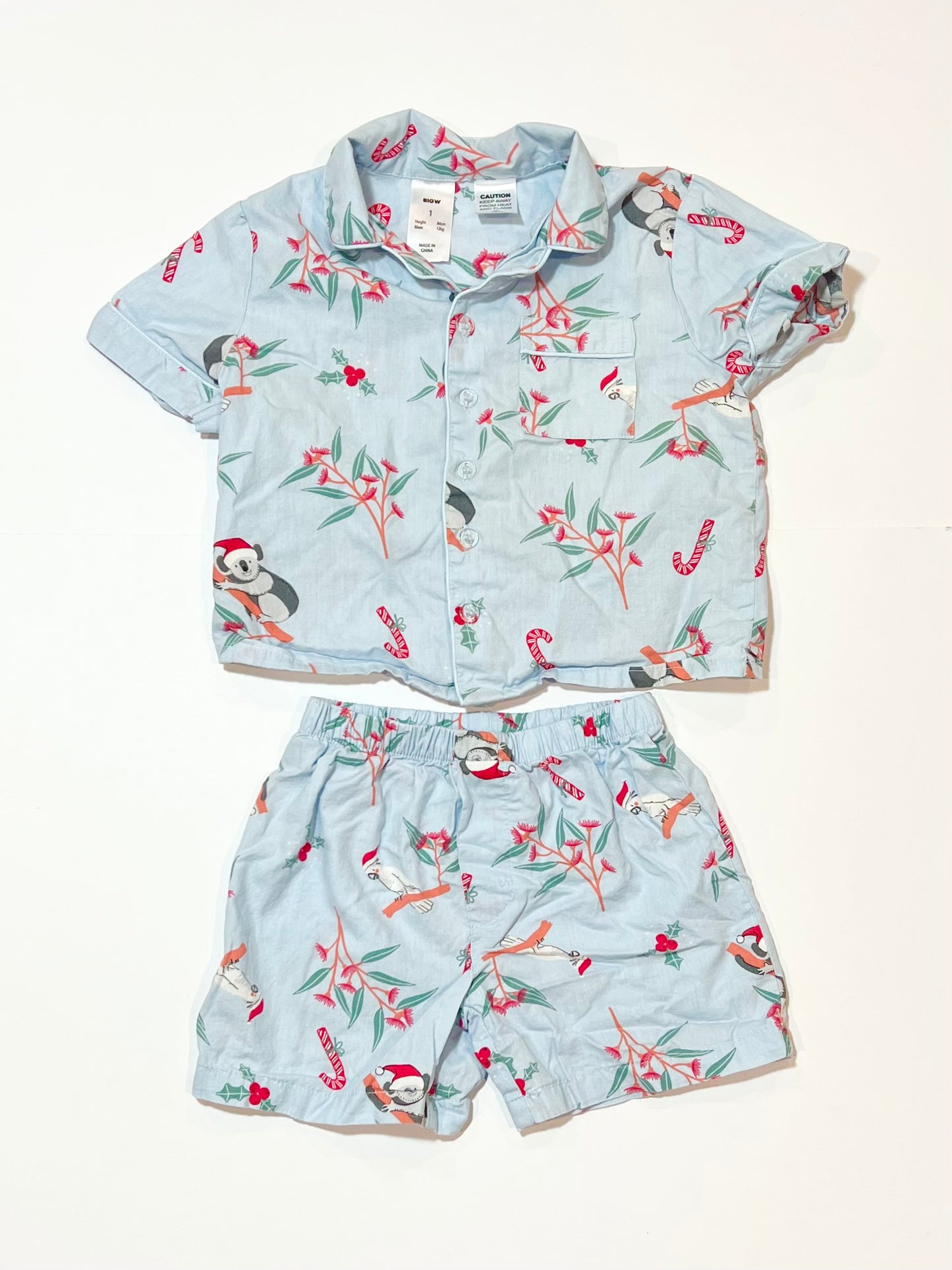 Aussie Christmas pyjamas - Size 1