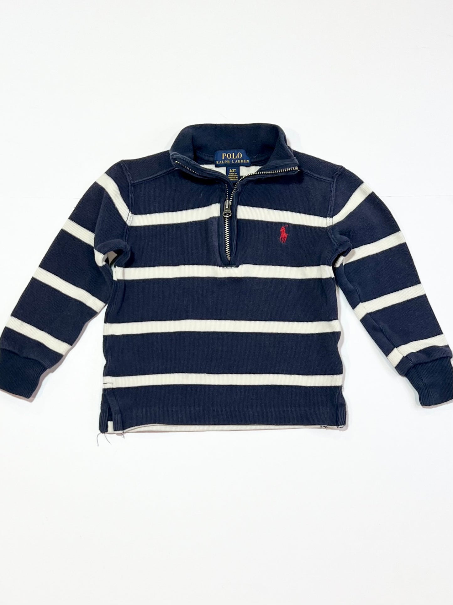Striped ribbed jumper - Size 2