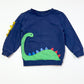 Navy dino jumper - Size 2