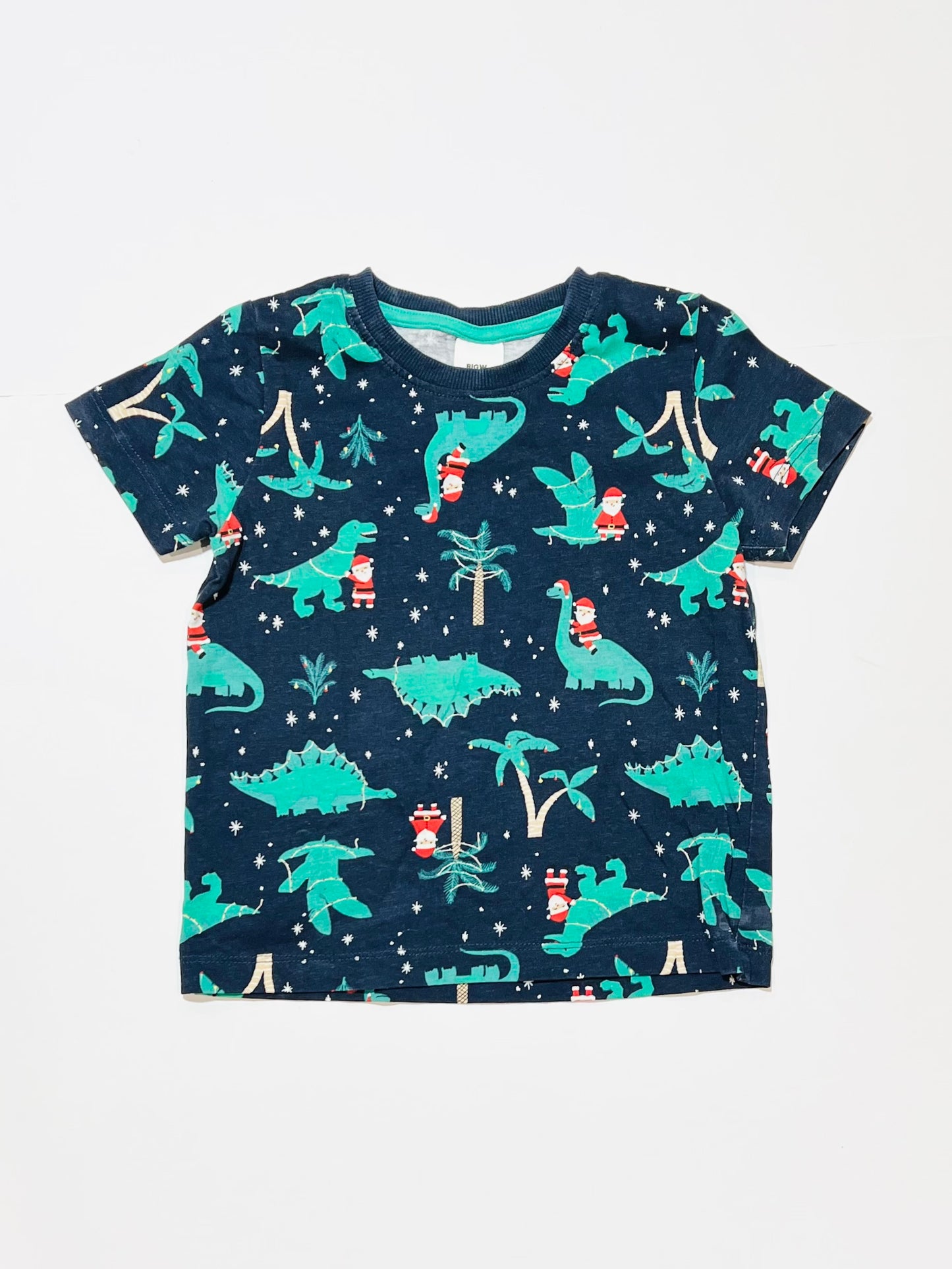 Christmas dino tee - Size 1