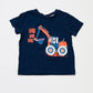 Navy digger tee - Size 1