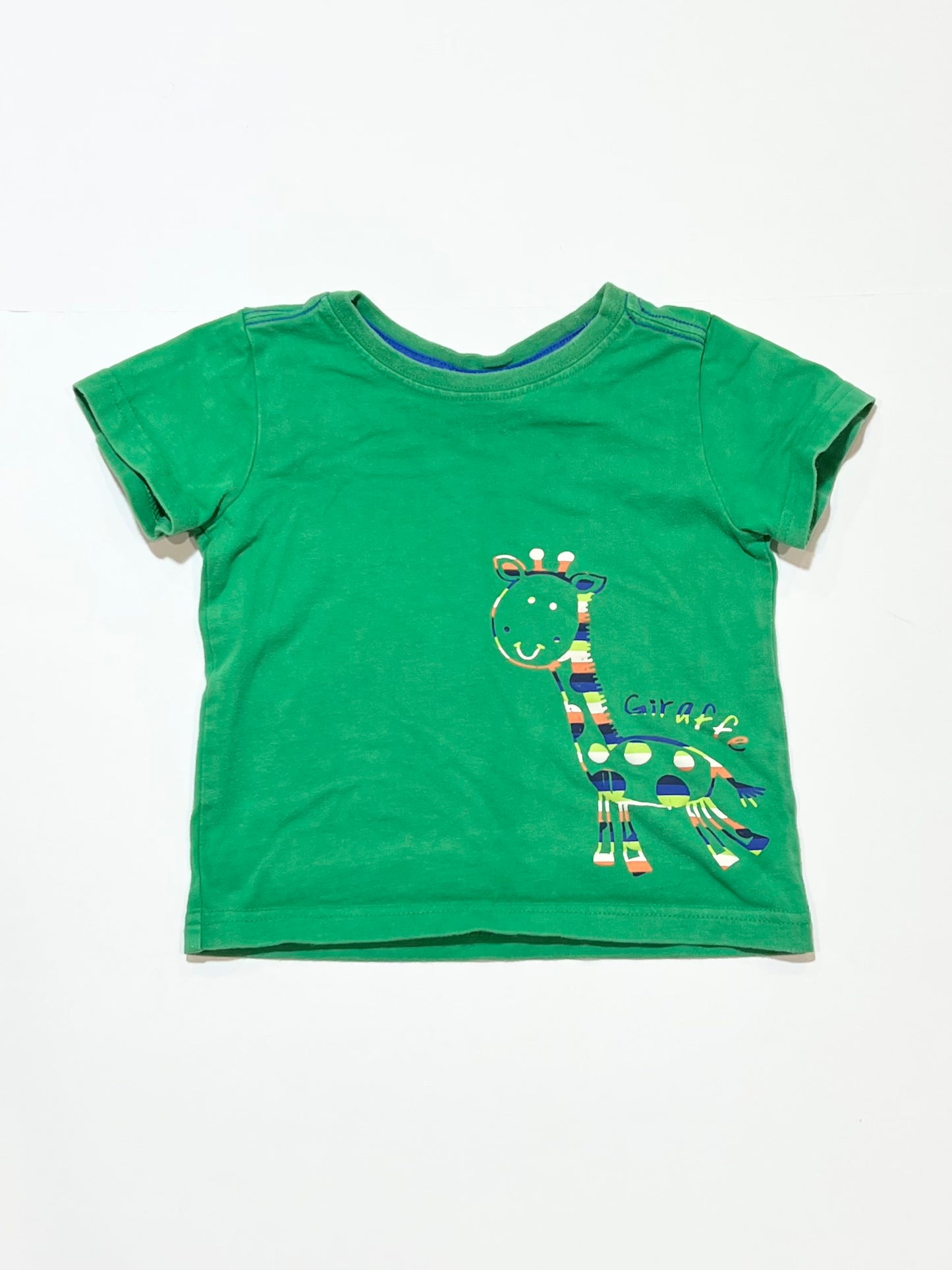 Green giraffe tee - Size 1