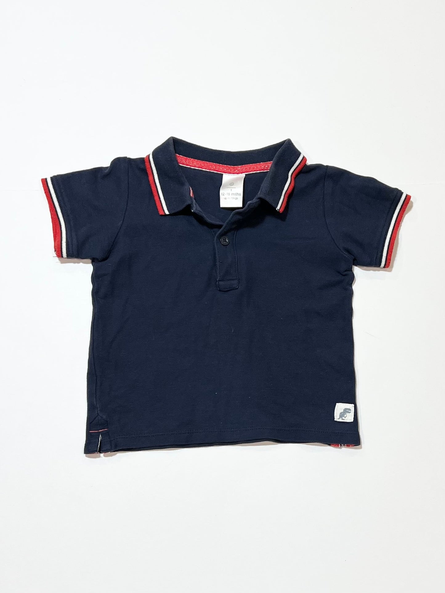Navy polo top - Size 1