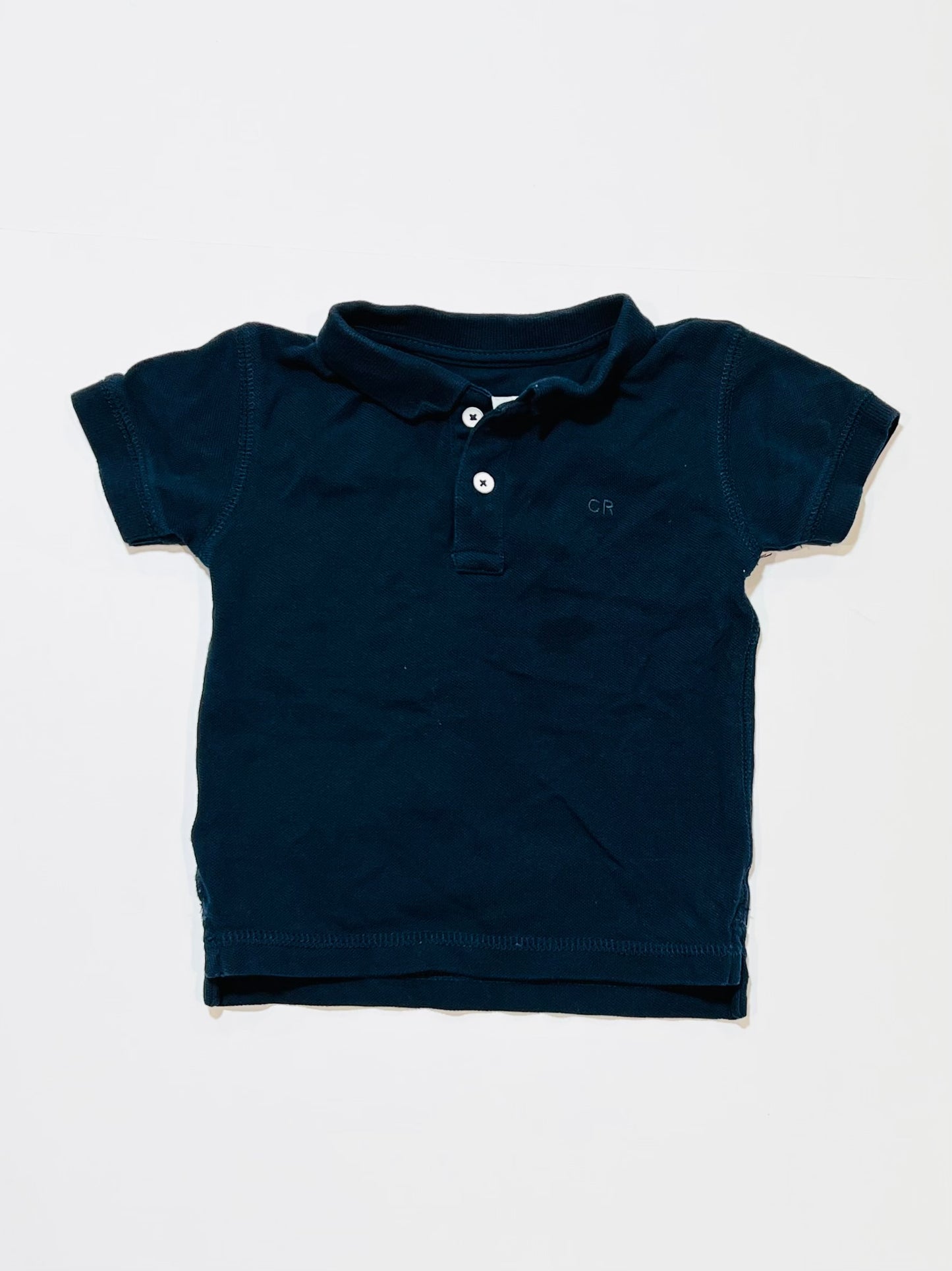 Navy polo top - Size 1
