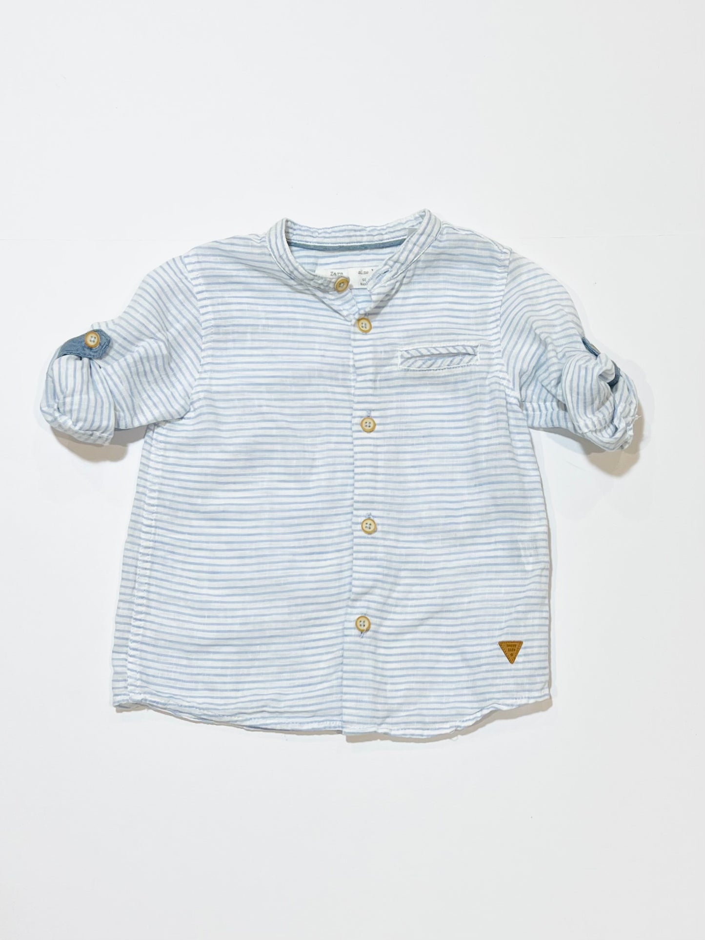 Striped grandpa shirt - Size 1