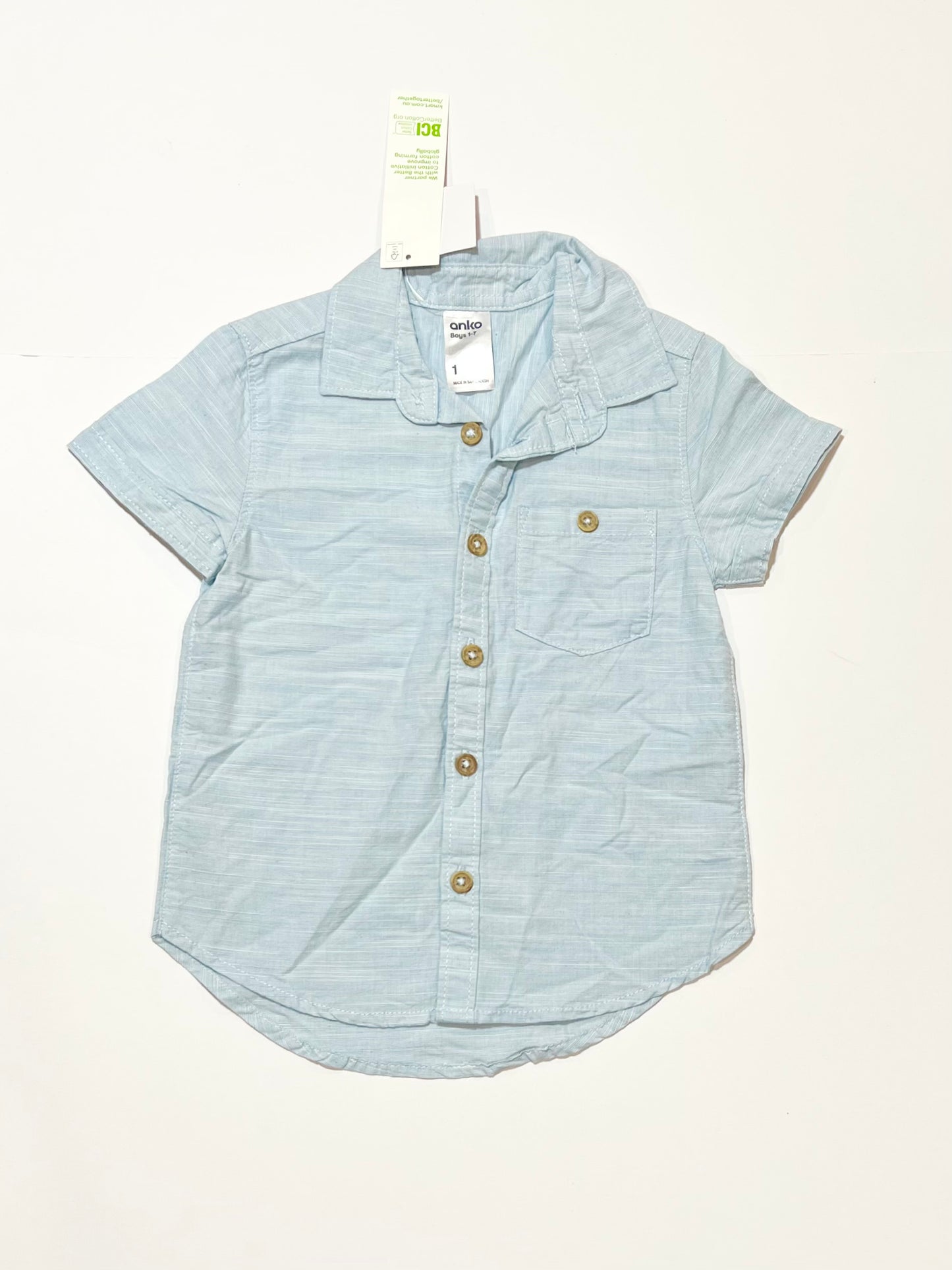 Blue shirt brand new - Size 1