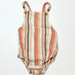 Striped romper - Size 1