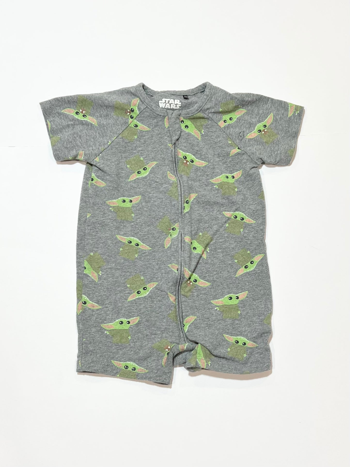 Yoda zip romper - Size 1