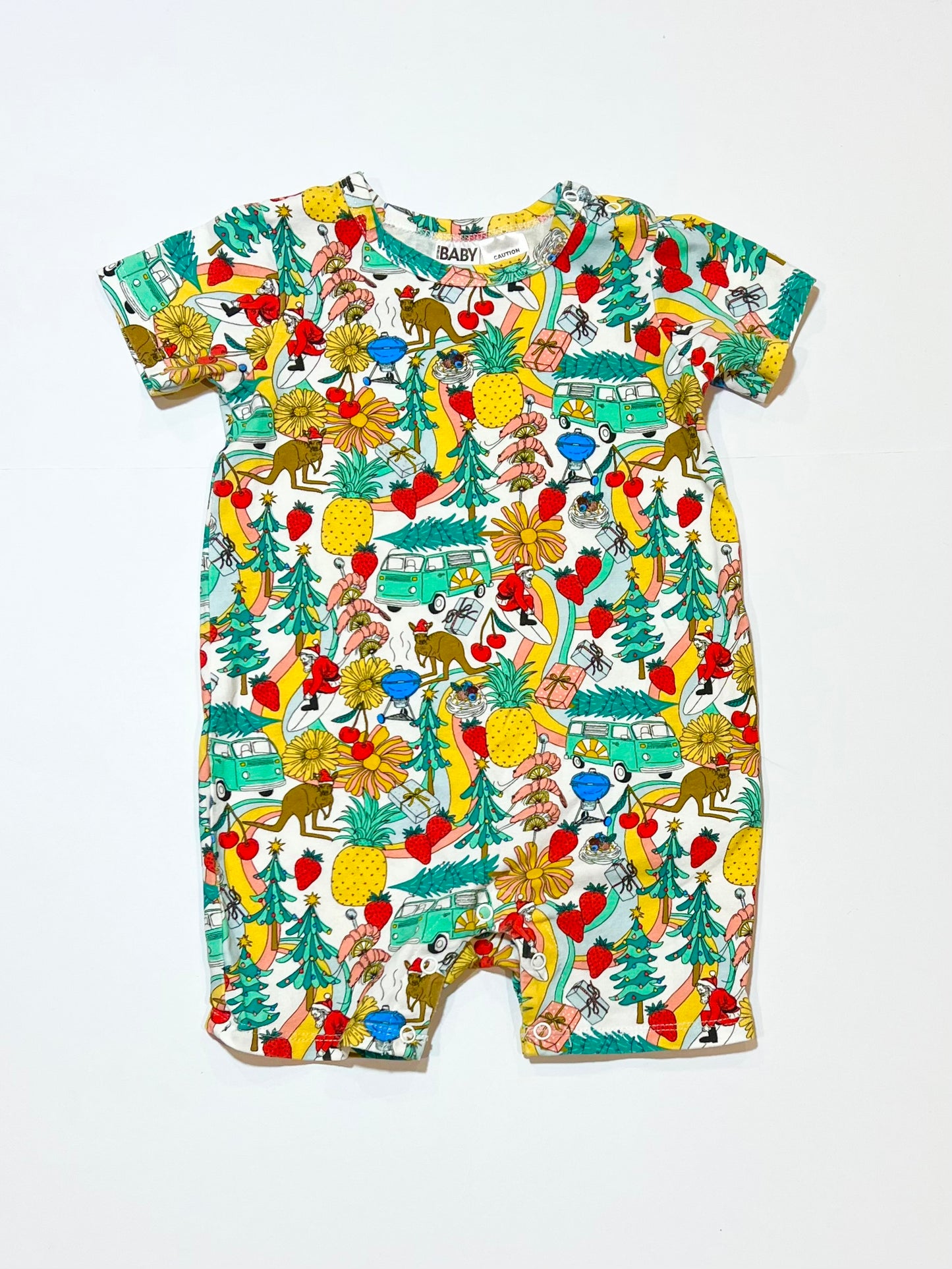 Aussie Christmas romper - Size 1