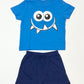 Blue monster pyjamas - Size 2